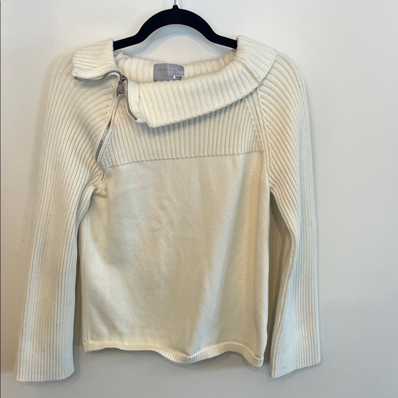 Modern Citizen Sweaters - Modern Citizen Cream Cowl Neck Sweater